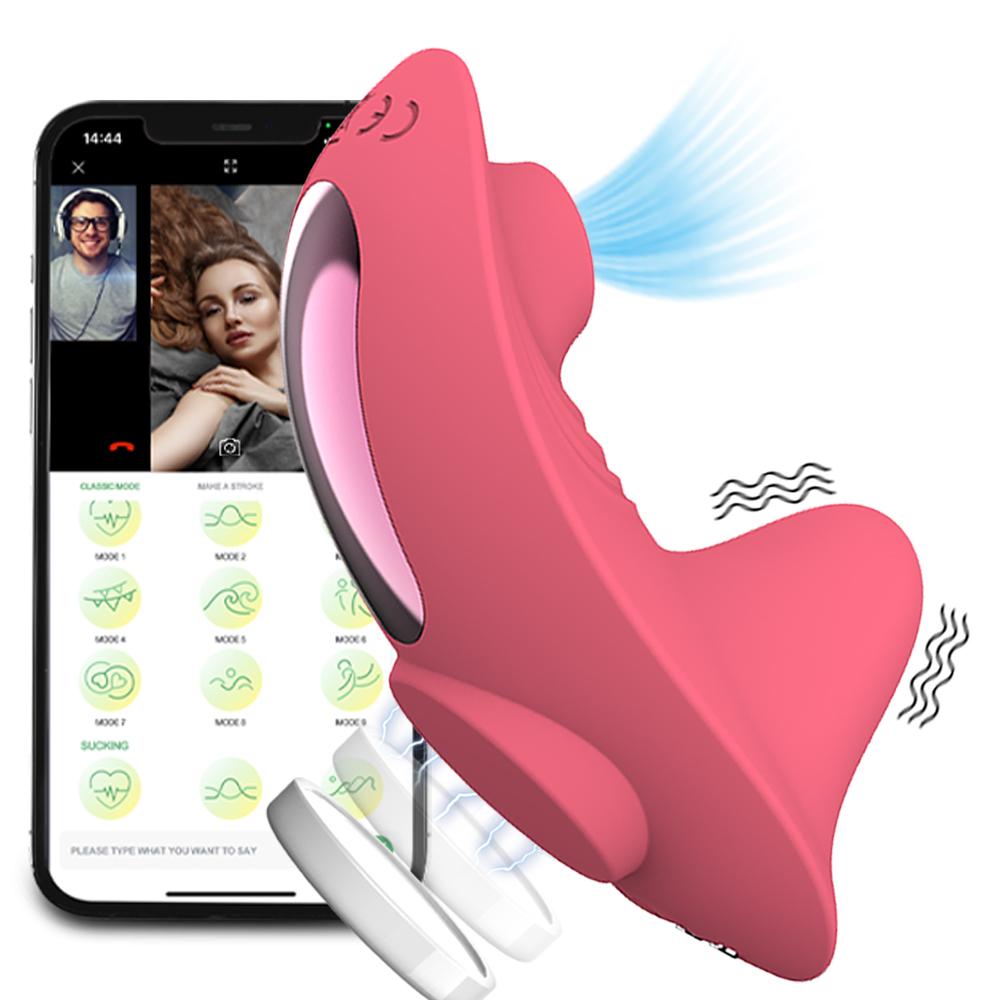 10 Vibration Modes Nipples Suction Stimulator Clitoral Massager Powerful Clitoris Sucking Tongue Vibrator for Women Sex Toy 18+