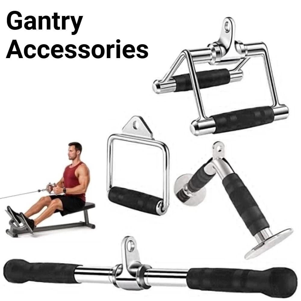 V Shape Bar Double D Row Handle Rubber Cover Gantry Lever Handle Mechanical Accessories