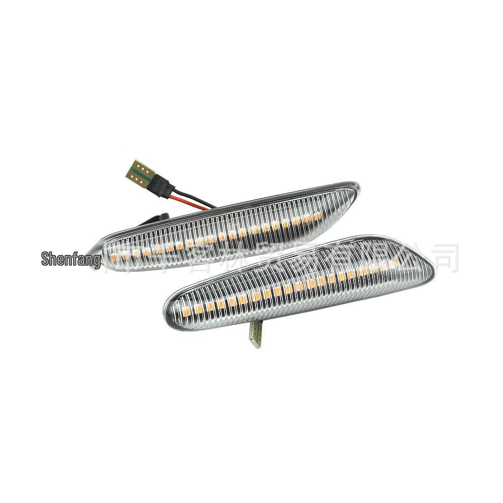 Yellow Flowing Turn Signal Fender Lights for BMW E90 E91 E92 E93 E60 E87 E82 E46