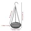 Hanging Bird Feeder Feeding Dish Practical Multipurpose Decor Food Dispenser Birdfeeder Tray for