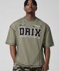 DRIX Overlock Steek Oversized Halve Mouw_Wit