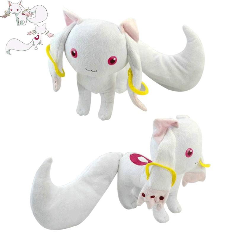Cute And Soft Anime Magi Madoka Kyubey Plush Toy For Kids And Cosplay Lovers