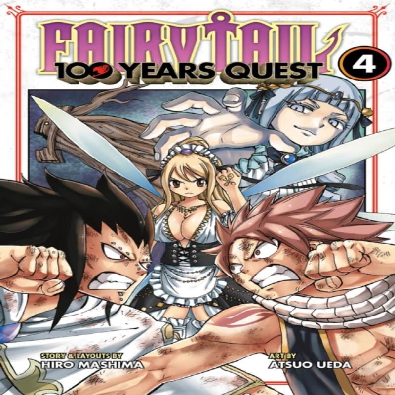 Fairy Tail 100 Years Quest 4 by Hiro Mashima Paperback Book 9781632369482