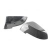 For BMW 5 6 7 Series F10 F11 F07 F06 F12 F13 F01 F02 F03 F04 LCi Carbon Fiber Glossy Black Replacement Side Mirror Covers Cap