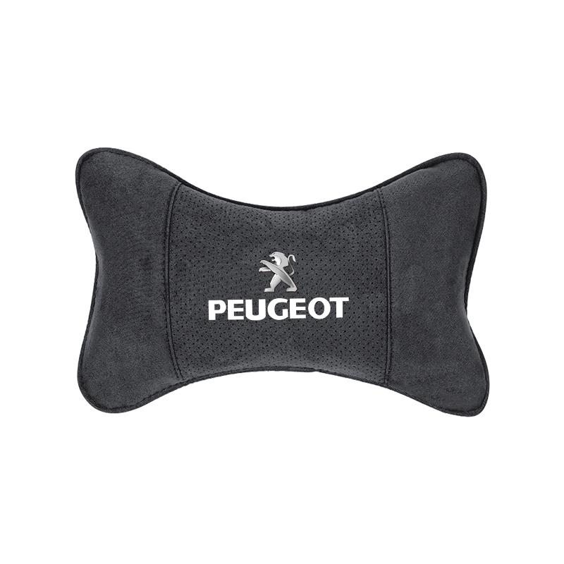 

1Pcs Car Seat Headrest Auto Logo Neck Spine Protection Pillow For Peugeot 308 2008 207 508 607 406 407 307 206 301 408 5008 4008