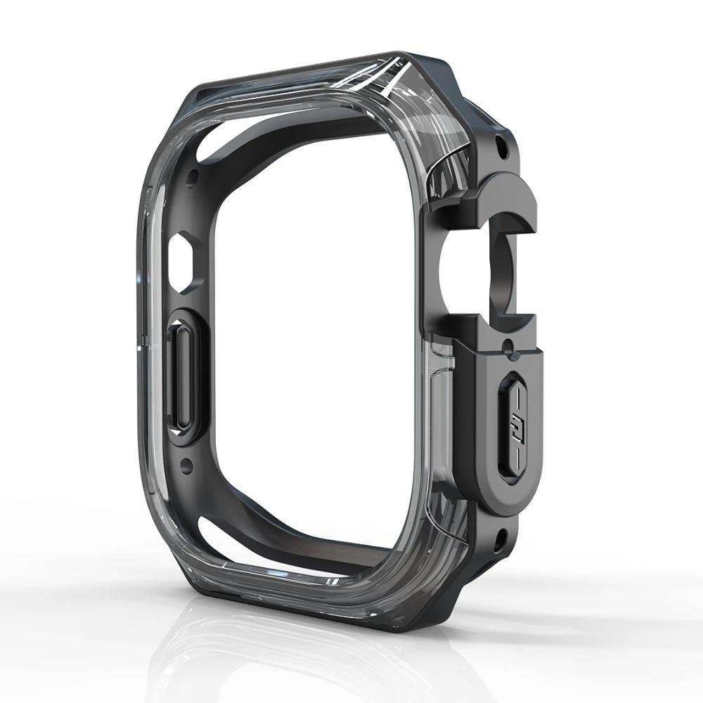 Custodia in Gomma per Apple Watch Ultra 2 Custodia 49MM 45MM Cornice Bumper Protettivo Copertura 41MM 45MM Per iWatch Serie 9 8 7 6 5 44MM 40MM