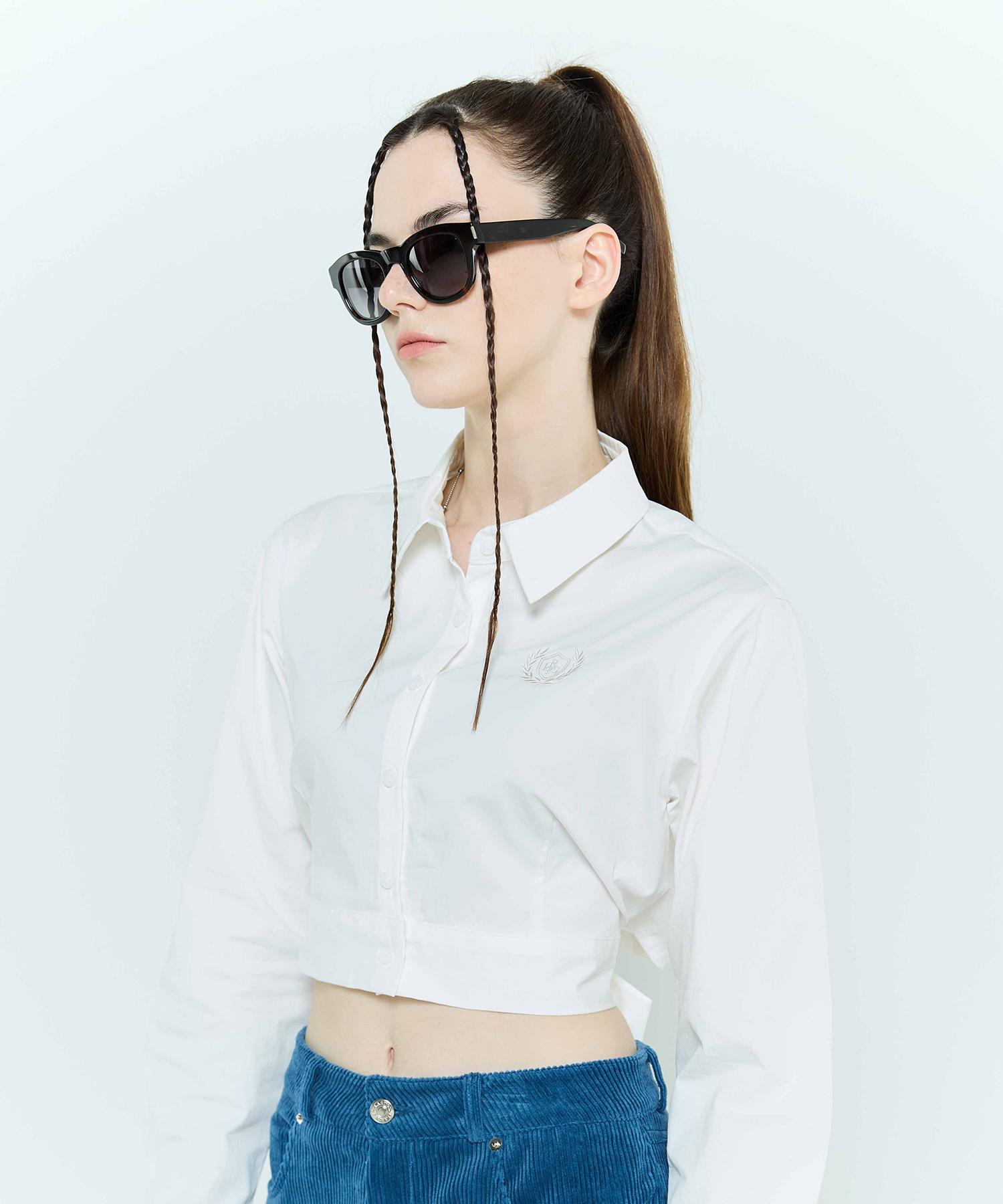 Latizen L6 Ribbon Shirt(Ivory) Ivory/Free