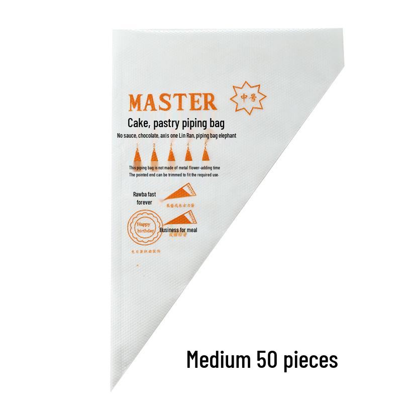 Food Grade Thickened Disposable Piping Bags for Icing, Cake Decorating, and Baby Food