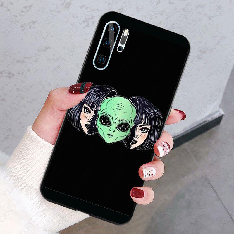 Mimozemský vesmír Kryt na telefon Skořepina Pro huawei p30lite p30pro p20lite p40lite p10plus psmart mate20lite p40pro Mobilní pouzdra