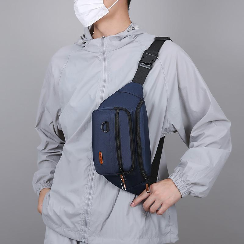 Men's Waist Bag Outdoor Large Capacity Crossbody Bag