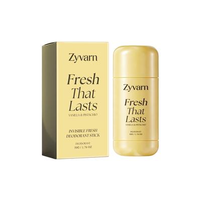 Zyvarn Invisible Deodorant Stick Daily Underarm Care Fresh Long-Lasting Portable Deodorant Stick