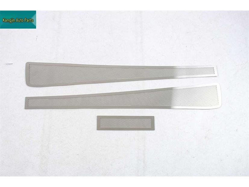 Leopard 25 Model Front Panel Roof Speaker Cover - Titanium Silver Stainless Steel Interior
