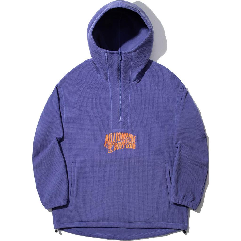 Li Ning X Billionaire Boys Club Skateboard Series Letter Loose Pullover Comfortable Hoodie Men hoodies Twilight-Blue AWDUH01-1