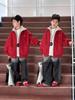 Boys' Korean Style Patchwork Hoodie Jacket - Autumn 2025