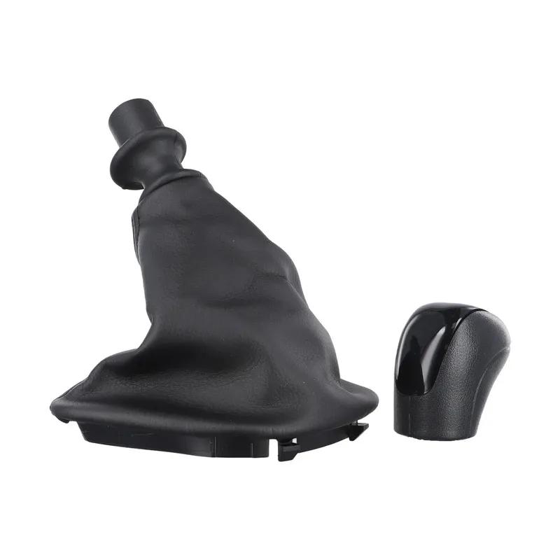 Manual Gear Shift Knob W Gaitor Boot Cover For Mercedes W639 VITO 2003-2010 Car Gear Shift Knob Auto Interior Accessories