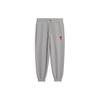 AMIPARIS Calças Jogger de Malha Respirável de Cintura Média Ajustadas com Bordado de Logo SS23 Unissex Joggers Cinza UTR2047470-501