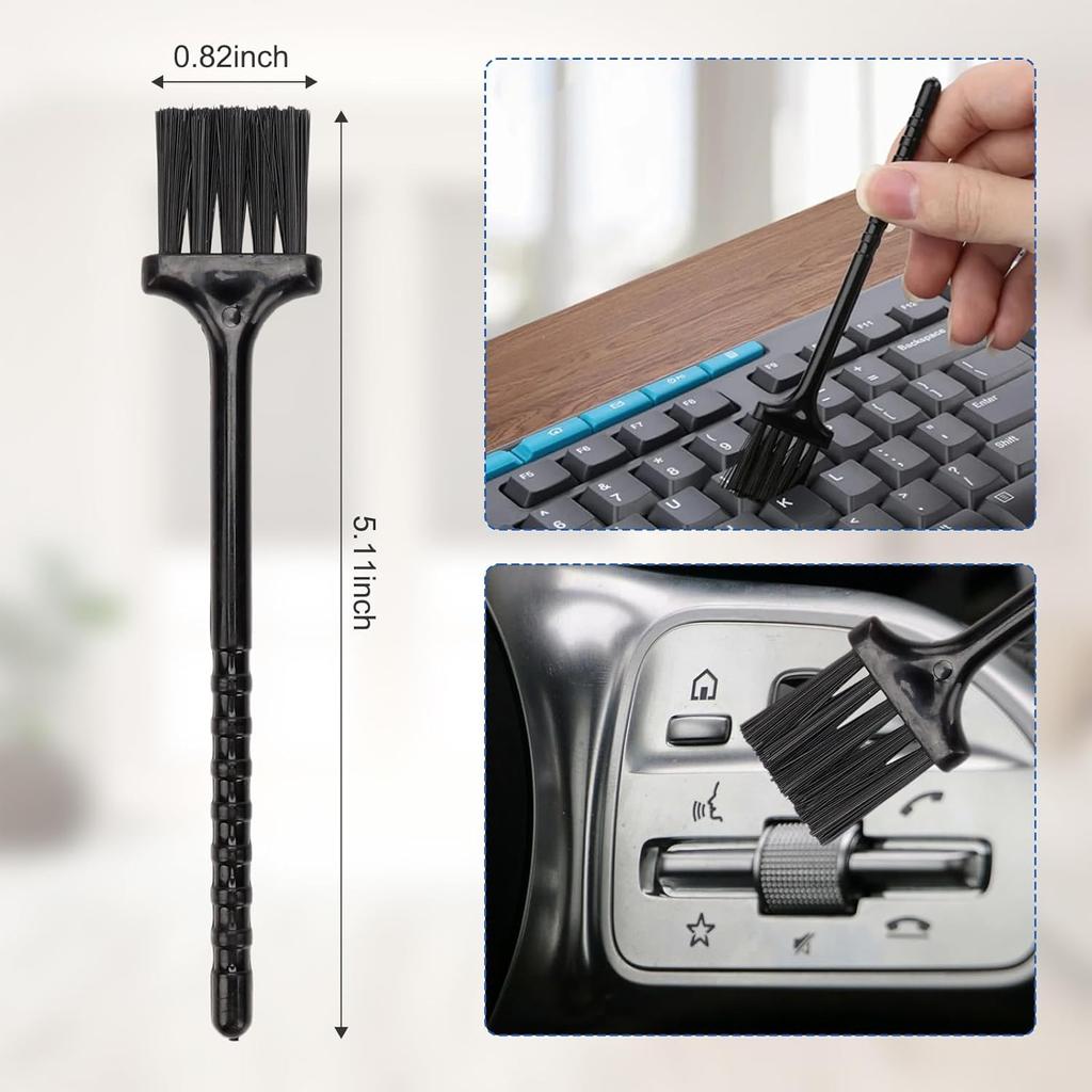 Microfiber Car Wash Mitt Applicator Towel And Car Detailing Brushes Duster Cleaning Kits, Car Wash Mitt Brush & Soft Hair Car Interior Detailing