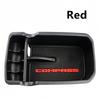 For Jeep Compass 2017 2018 2019 2020 Armrest Storage Box Holder Container Car Parts Interior Accessories