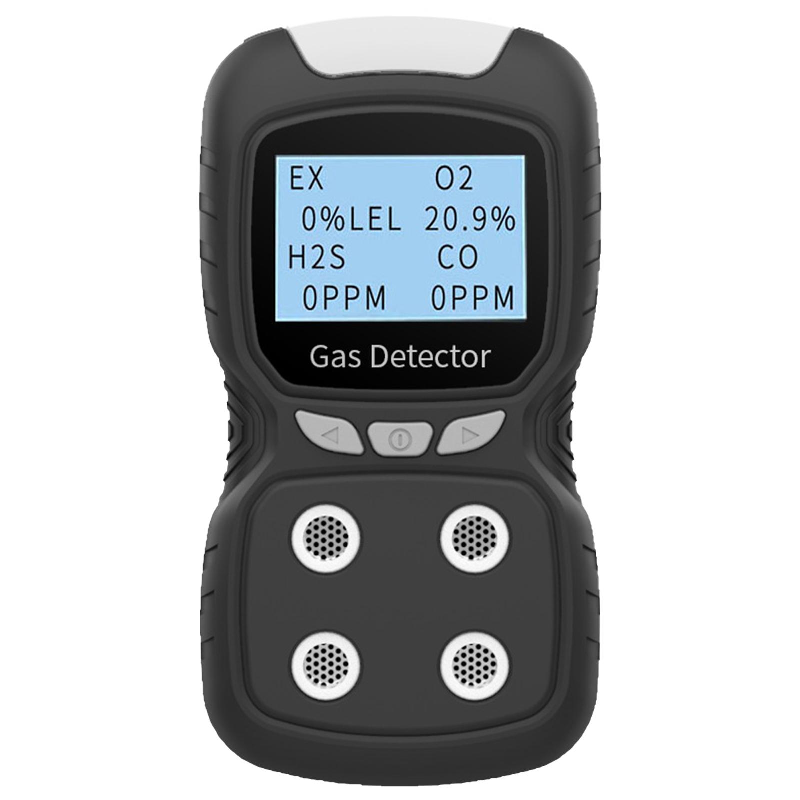 

4-газовый монитор, тестер, анализатор, портативный детектор газа, монитор CO, цифровой детектор токсичных газов