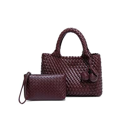 Nischen-Handtasche für Damen, Lässige Umhängetasche aus weichem Leder, Modische vielseitige kleine Tragetasche