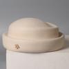 Autumn and winter new wool beret women's fashion versatile temperament elegant painter hat personalized simple small bud hat