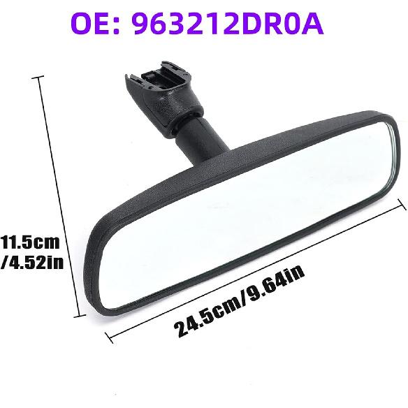 Anti-glare Interior Rear View Mirror for Ford F-150 F-250 F-350 963212DR0A Car Repair Parts