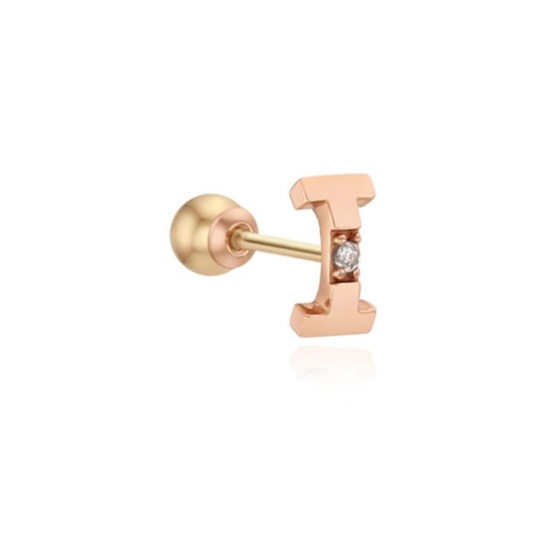 Tirr Lirr 14K Pink Gold Touch T Piercing TEPK4P00147M