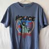 The Police Tour Konzert kurzärmeliges T-Shirt in Marineblau KV41045 Unisex T-Shirt