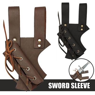 Retro-Holster Mittelalterlicher Schultergurt Schwert Halter Scheide Scheide Halter Für Erwachsene Männer Ritter Cosplay Gürtel Hängende Schwertscheide