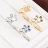 Exquisite Pastoral Sweet Daisy Open Ring - Versatile Pure Copper Women's Jewelry