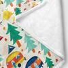 Cartoon Pine Tree Car Printed Blanket for Sofa Bed Travel Camping Living Room Office Conditioning Blanket for All Seasons Gifts