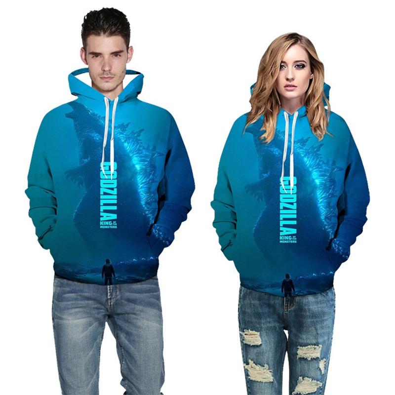 Luxurious New Godzilla King Of The Monsters 3d Print Hoodie For Men And Women