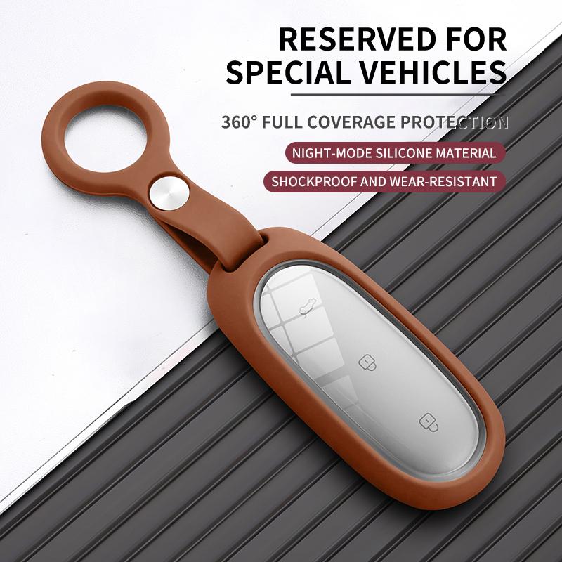 Multicolor Premium Soft Silicone Key Protector For Li Xiang L6 L7 L8 L9 One Styling Automotive Accessories