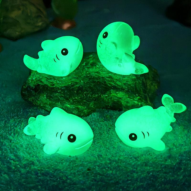 Little Shark Handmade Hair Accessory Decoration Marine Seabed Landscape Resin Accessories
