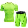 2026 Men's Summer Compression Suit: Quick-Dry Breathable Running & Fitness Activewear Set