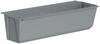 Flowerpot + brackets for mounting on a pallet or fence Easy 37x10x10cm gray