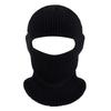 Mehrfarbige Thermomaske Einfarbige Gestrickte Vollgesichtsmaske Outdoor-Aktivitäten
