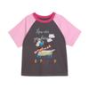 LUSON Children's Clothing Summer Sleeve Loose T-shirt