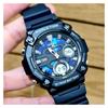 Casio YOUTH Series-Disc Dual Display 100 Meters Waterproof Quartz Movement Resin Strap Japanese and Korean Watch Men's Watch Blue Dial AEQ-120W-2AV
