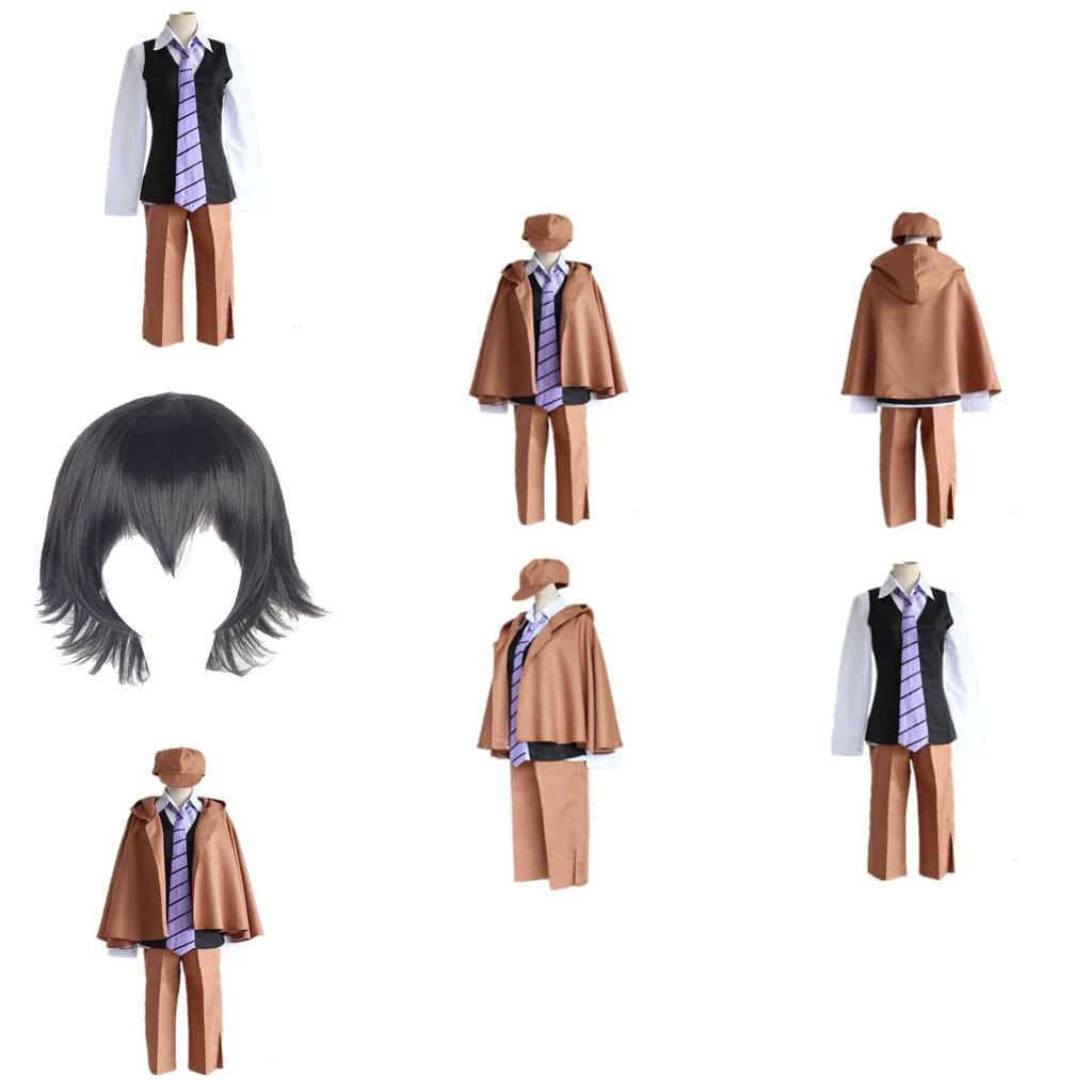 Japanese Anime Bungo Stray Dogs Detective Uniform Costume With Perfect Stitches
