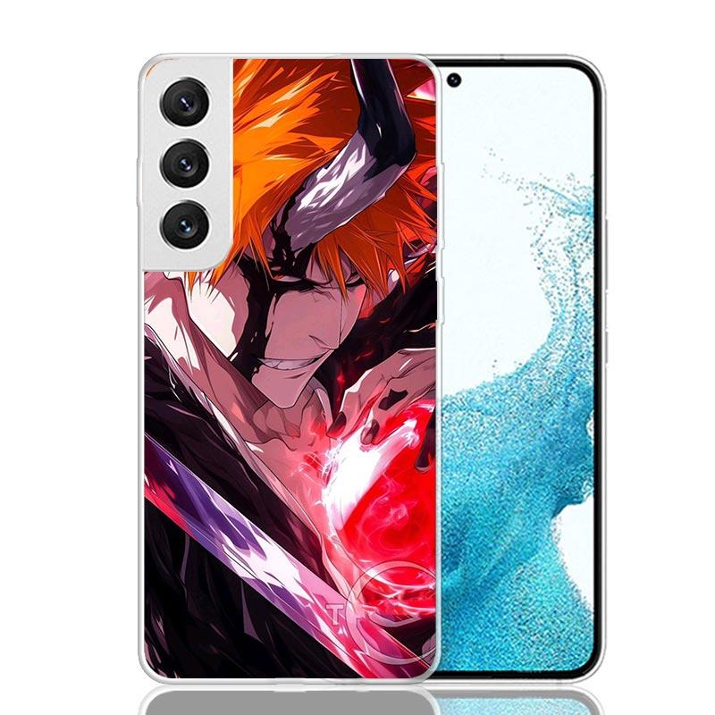 Kurosaki Ichigo Bleach Phone Case For Samsung Galaxy S26 S25 Edge S24 S23 FE S22 Ultra S21 Plus S20 + Fundas Cover Coque Galaxy
