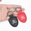 Interior Stickers Car Keychain Shield Leather Keyring Car Motorcycle Keyring Holder For Lexus RX330 IS250 Ct200h ES300h RX350 IS