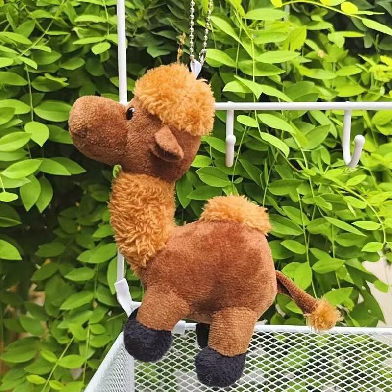 

Милая игрушка кукла верблюд женская сумка кулон меховой зверек автомобиль брелок мультфильм маленький верблюд кулон брелок подарочный брелок