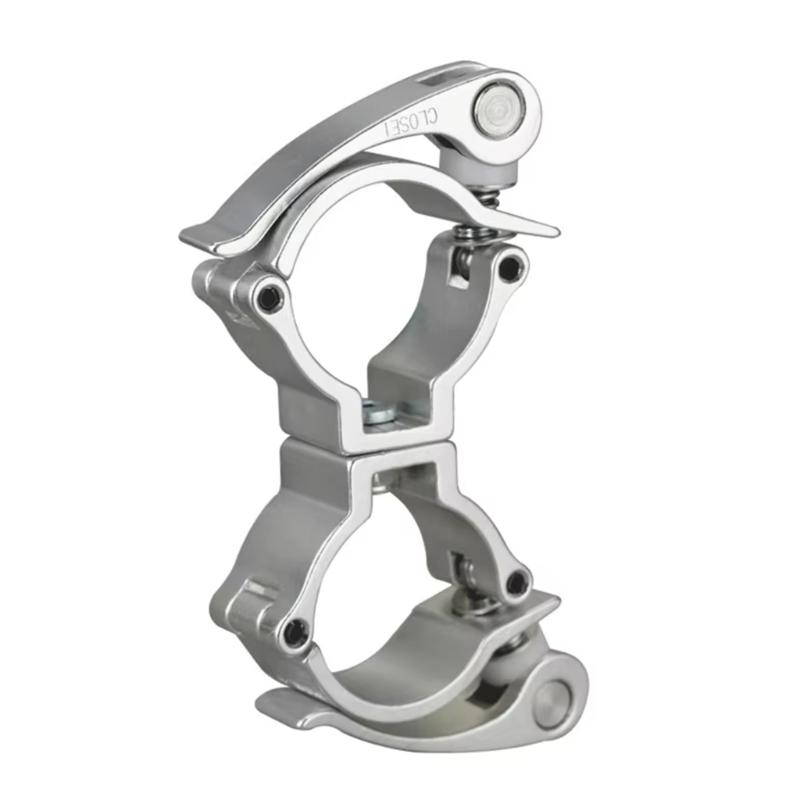 Double Locking Aluminum Magnesiums Alloys Stage Light Clamps For Secure Mounting In Event And Performances