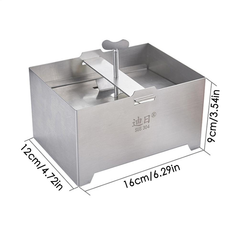 Maszynka do Tofus Domowy Paneer i Prasa do Sera Stal Nierdzewna Wydajna Forma do Robienia Paneeru Tradycyjna Prasa Maszynka do Tofus