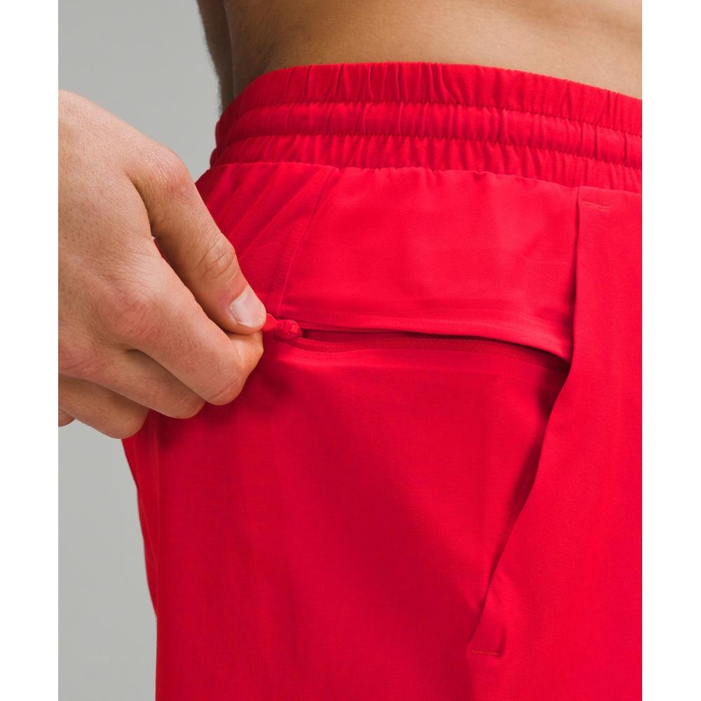 Lululemon Pool Short 7   Lined True Red