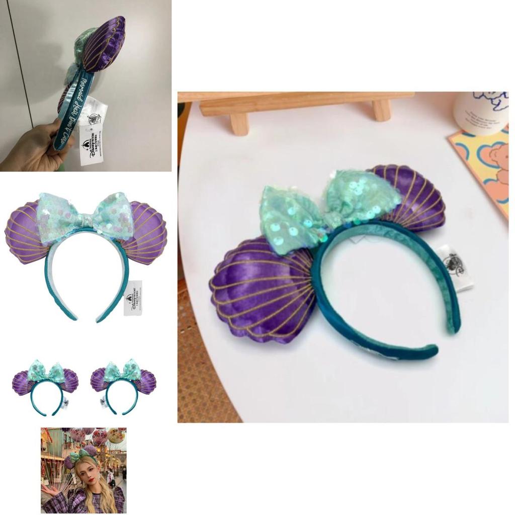 Niedliches Meerjungfrauen-Stirnband für Mädchen Handgefertigtes Prinzessinnen-Haaraccessoire mit Avocado-Trend