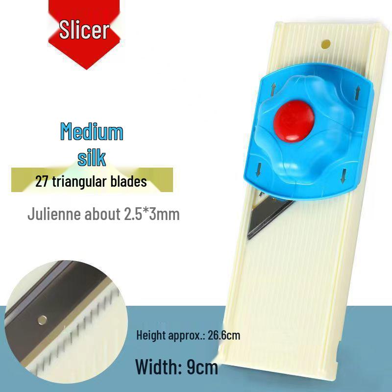 Longjiang Commercial Multifunctional Vegetable Slicer and Shredder with Stainless Steel Grater