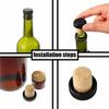 10PCS Sealing Wine Bottle Stopper T-Shape Bottle Plug Portable Wine Bottle Cork  Preserving