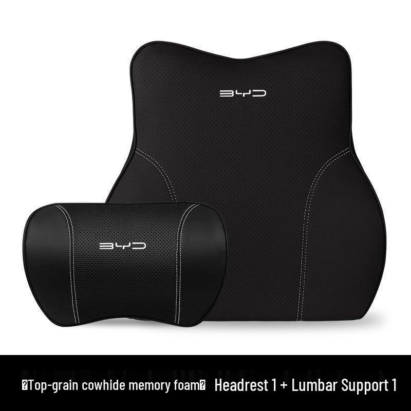 BYD Dolphin Car Headrest Lumbar Support for Qin, Song, Yuan PLUS, Pro Tang EV, Han DM, Destroyer.